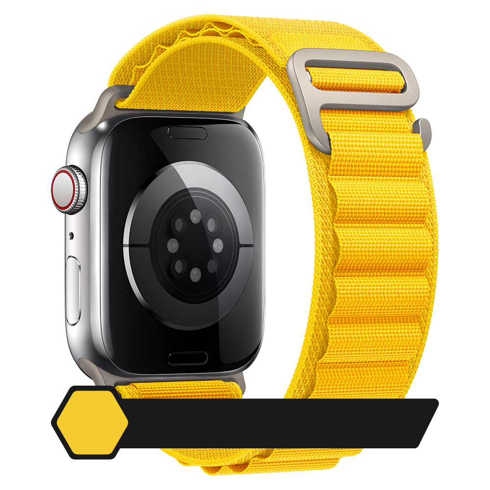 Premium Apple Watch Band Alpine Loop Durable Nylon Strap Adjustable Secure Fit Outdoor Sport Wristband