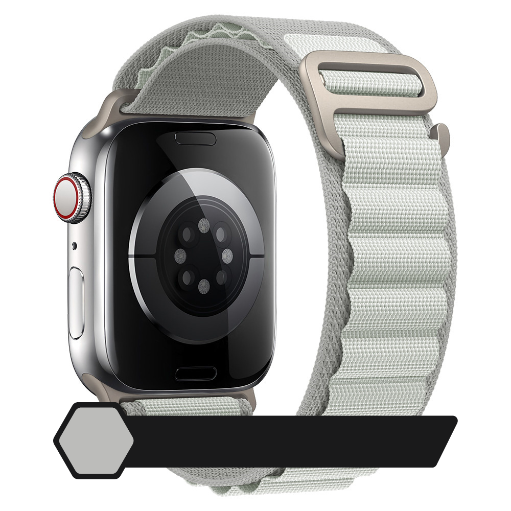 Premium Apple Watch Band Alpine Loop Durable Nylon Strap Adjustable Secure Fit Outdoor Sport Wristband