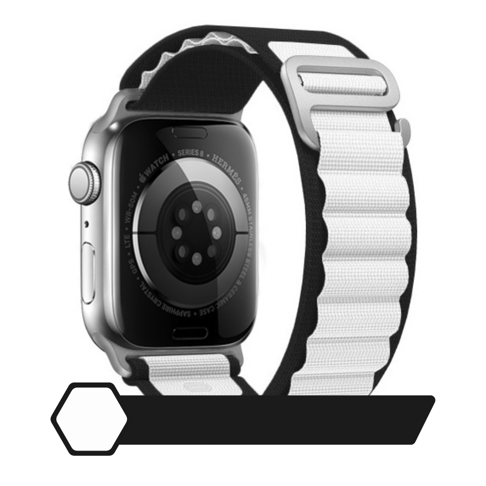 Premium Apple Watch Band Alpine Loop Durable Nylon Strap Adjustable Secure Fit Outdoor Sport Wristband