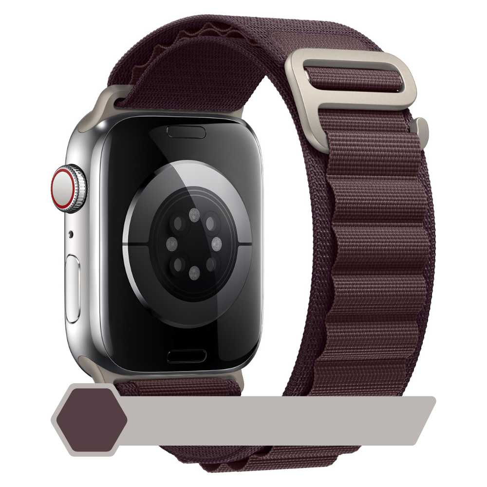 Premium Apple Watch Band Alpine Loop Durable Nylon Strap Adjustable Secure Fit Outdoor Sport Wristband