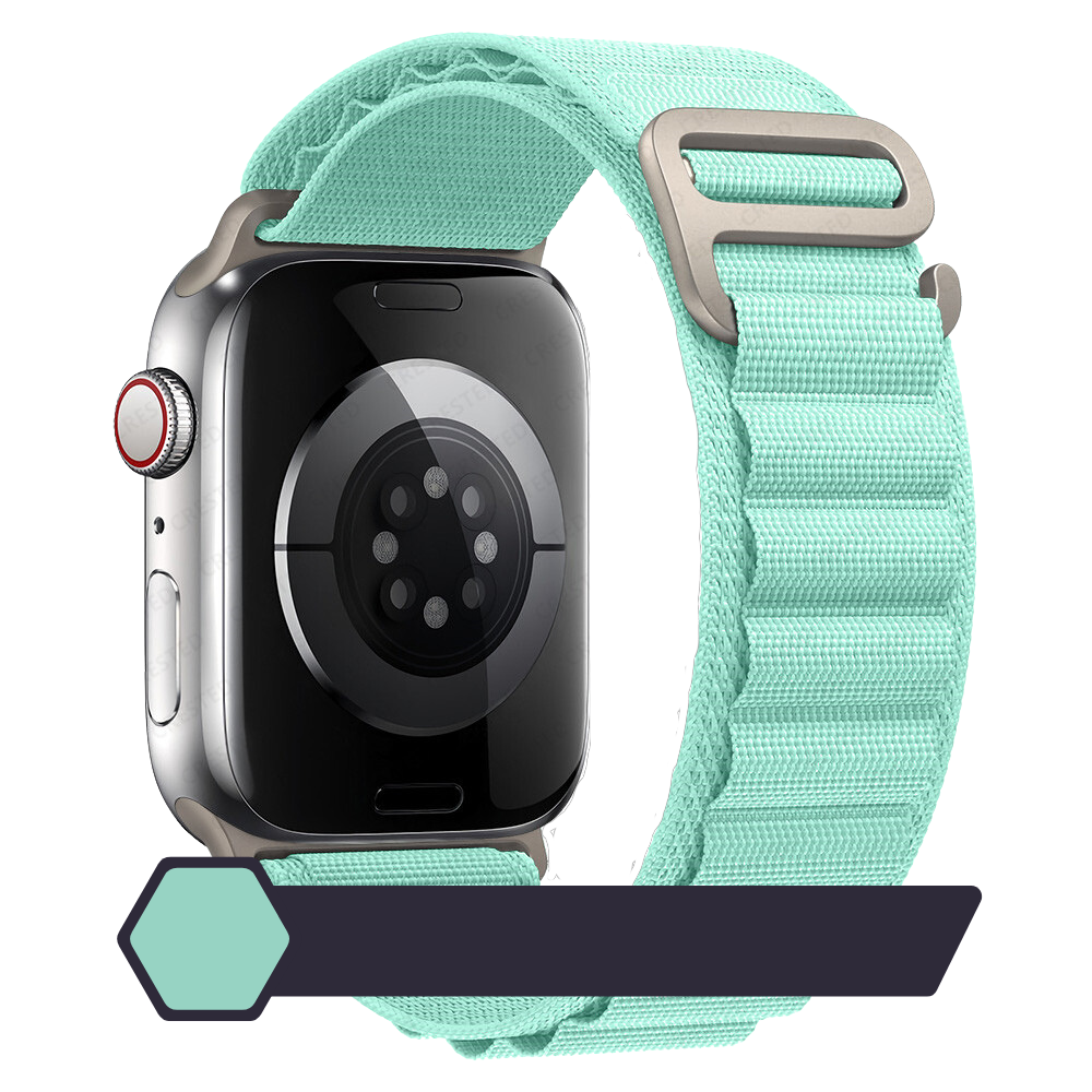 Premium Apple Watch Band Alpine Loop Durable Nylon Strap Adjustable Secure Fit Outdoor Sport Wristband