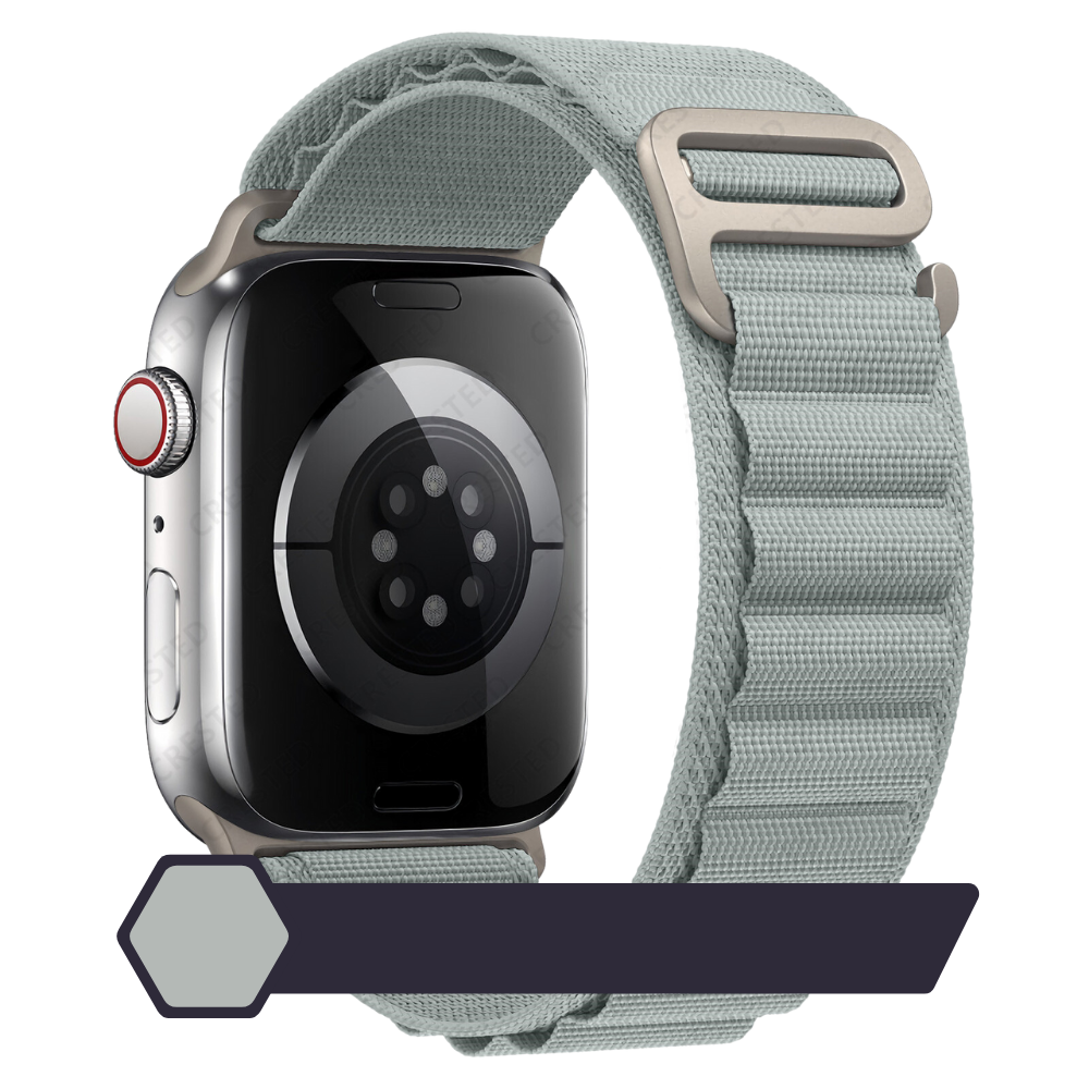Premium Apple Watch Band Alpine Loop Durable Nylon Strap Adjustable Secure Fit Outdoor Sport Wristband