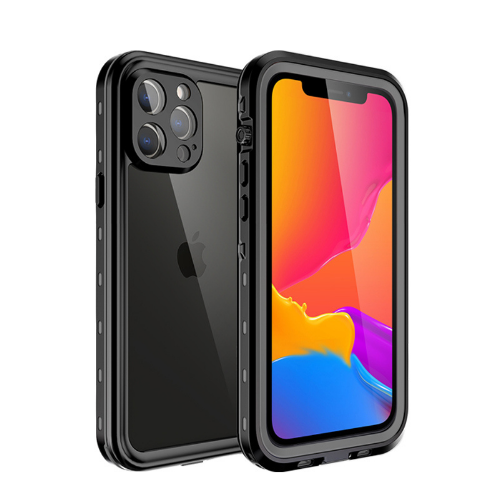 Premium iPhone Case MagSafe Compatible Waterproof IP68 Shockproof Protective Cover 360 Full Body Sealed Design Camera Lens Protection Transparent